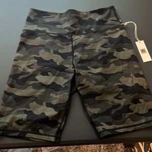 Active camo bike shorts